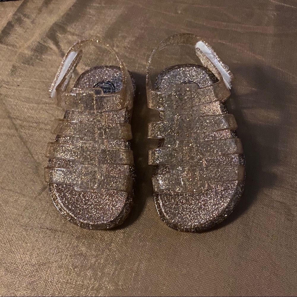 3 pairs of infant jelly shoe(s)